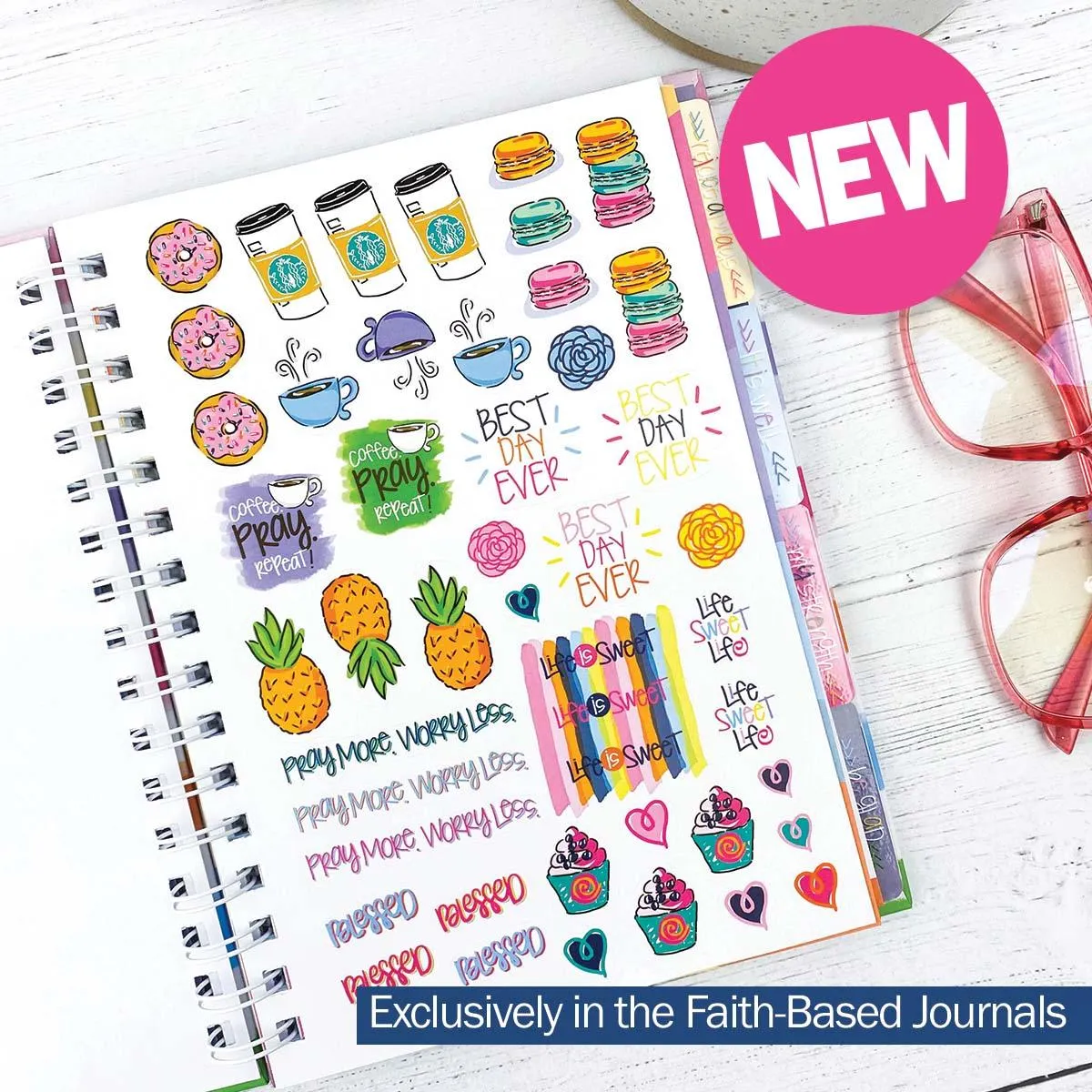 Gratitude Journals Gratitude Finder® Journal   Sticker Bundle