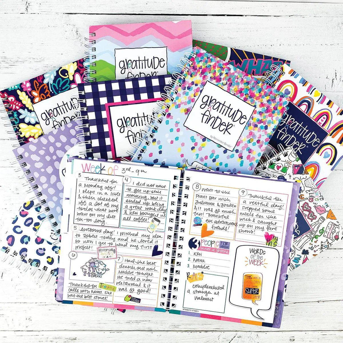 Gratitude Journals Gratitude Finder® Journal   Sticker Bundle