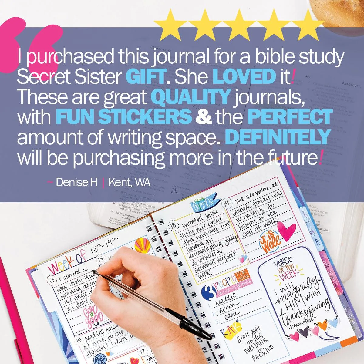 Gratitude Journals Gratitude Finder® Journal   Sticker Bundle