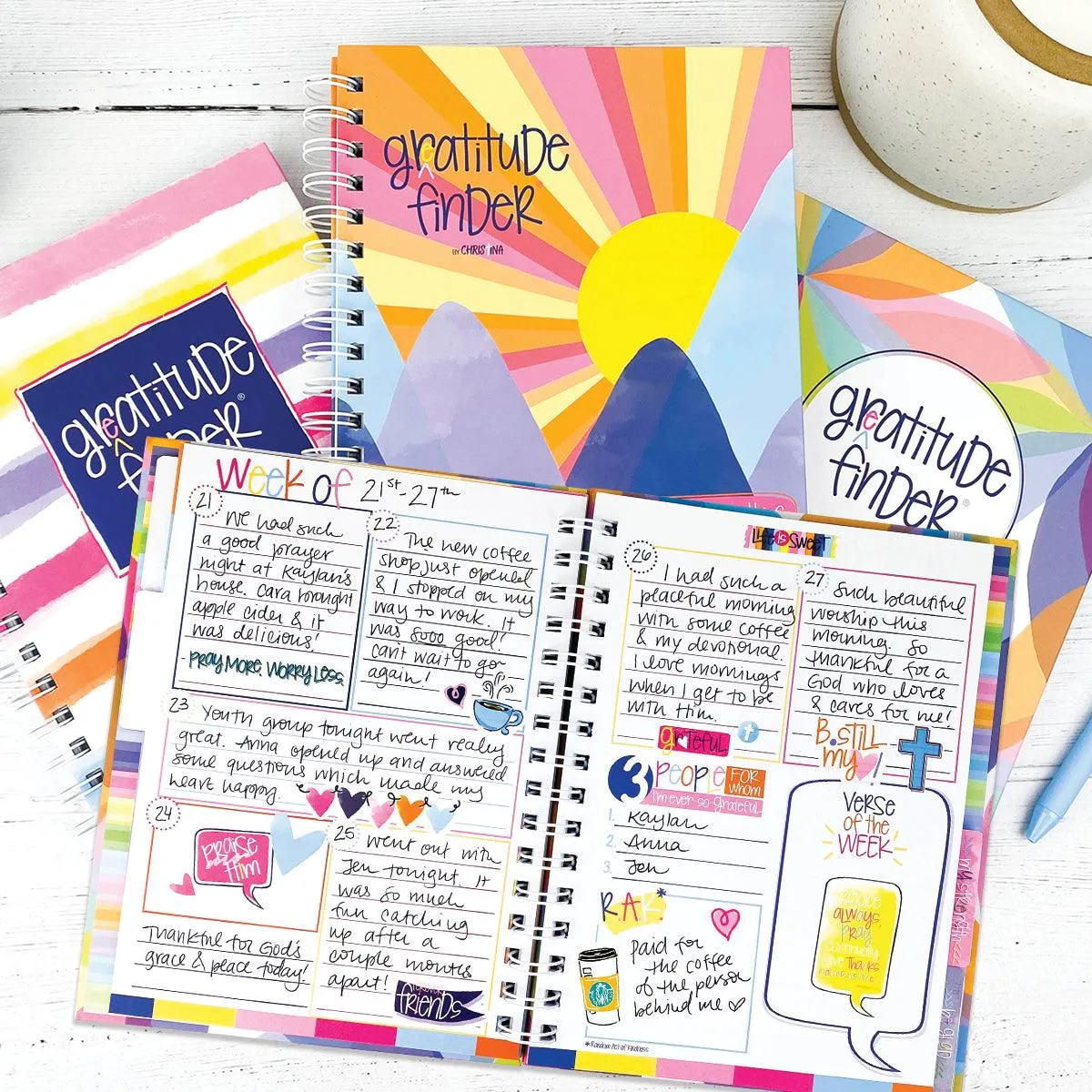 Gratitude Journals Gratitude Finder® Journal   Sticker Bundle