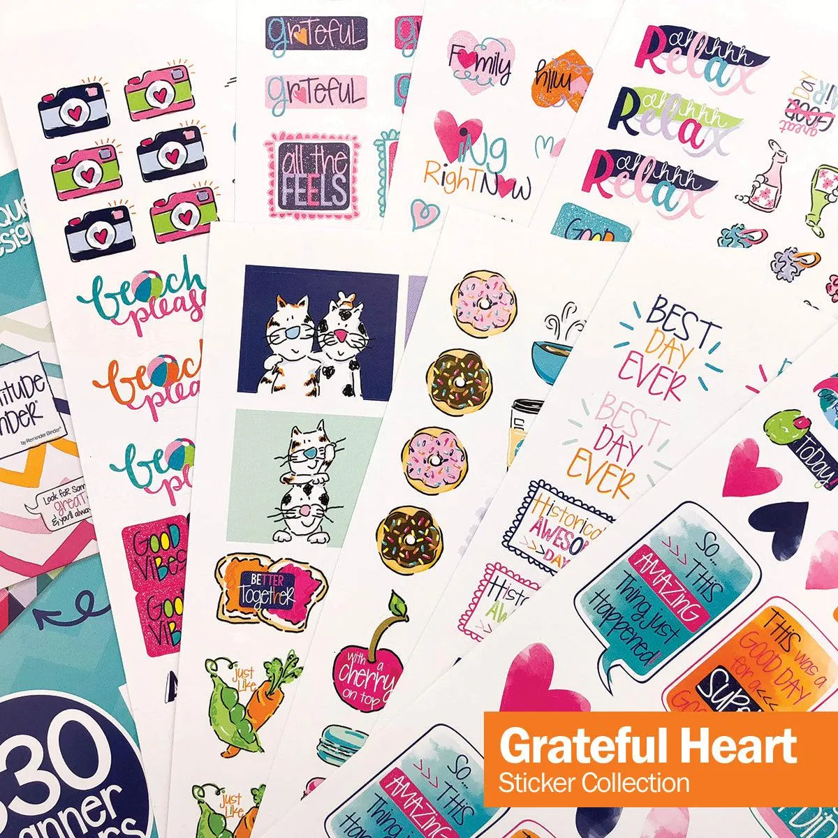 Gratitude Journals Gratitude Finder® Journal   Sticker Bundle