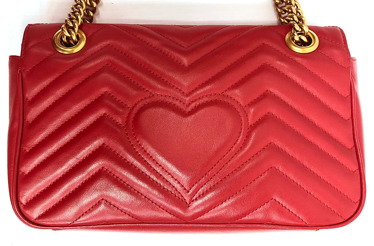 Gucci GG Marmont Small Matelassé Shoulder Bag