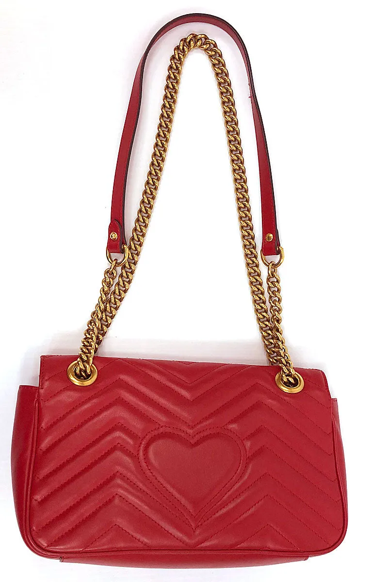 Gucci GG Marmont Small Matelassé Shoulder Bag