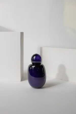Handblown Royal Blue Candle