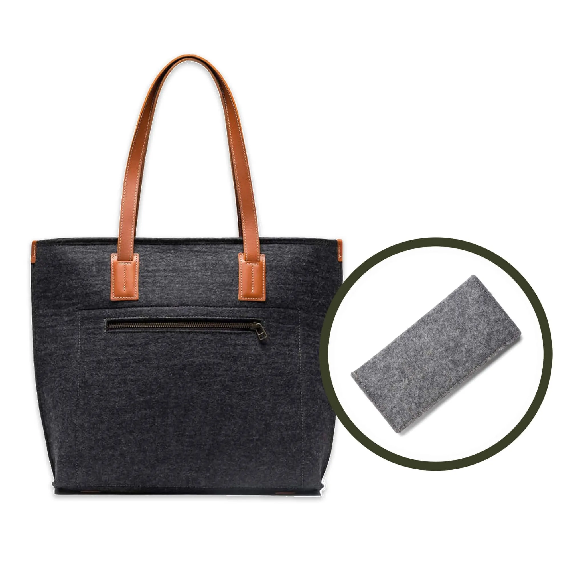 Handmade Tote Bag   FREE Travel Wallet Bundle