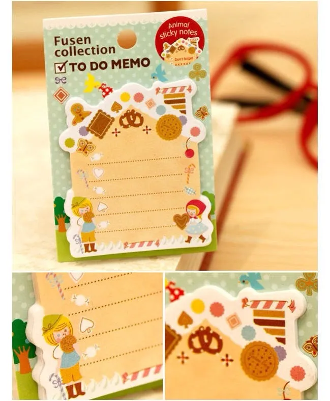 Hansel and Gretel Sticky Post It Memo Note Pad s313