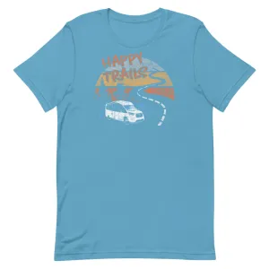 Happy Trails Short-Sleeve Men and Women's T-Shirt