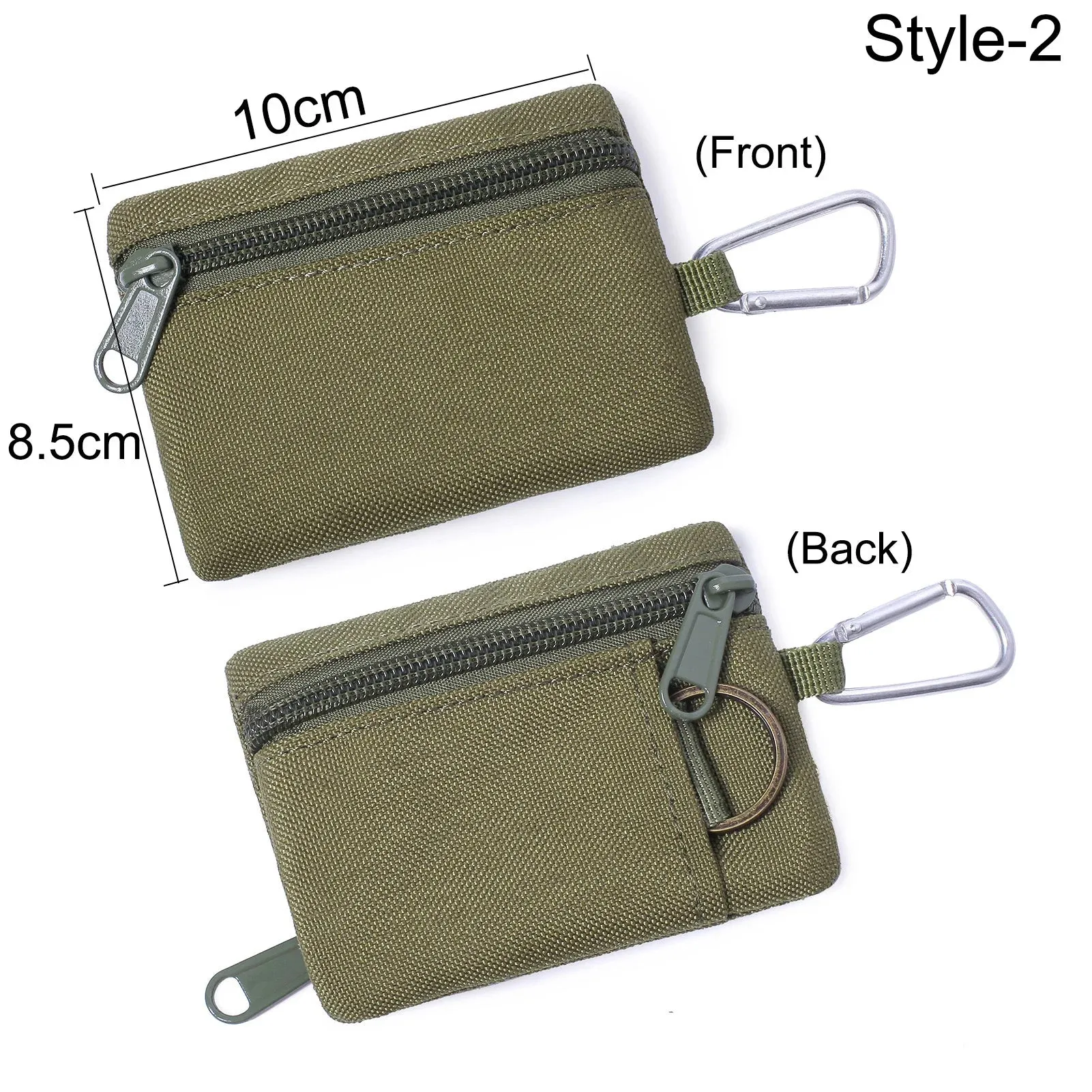 Heavy-Duty Multi-Functional Organizer Pouch with MOLLE Compatibility