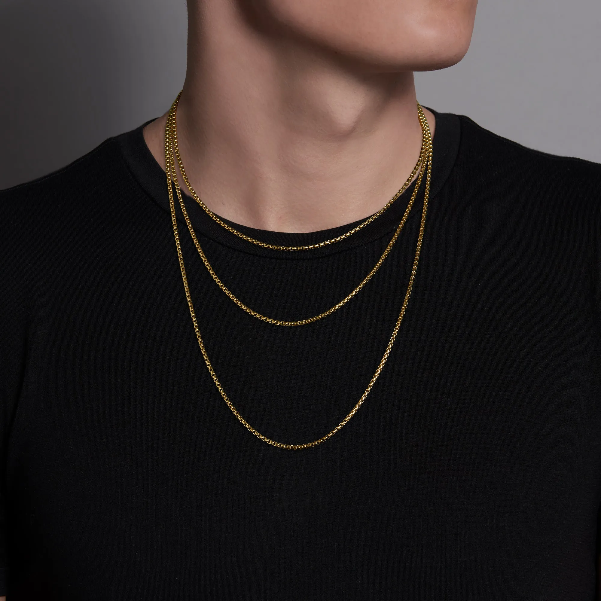 Heavy Rounded Box Chain