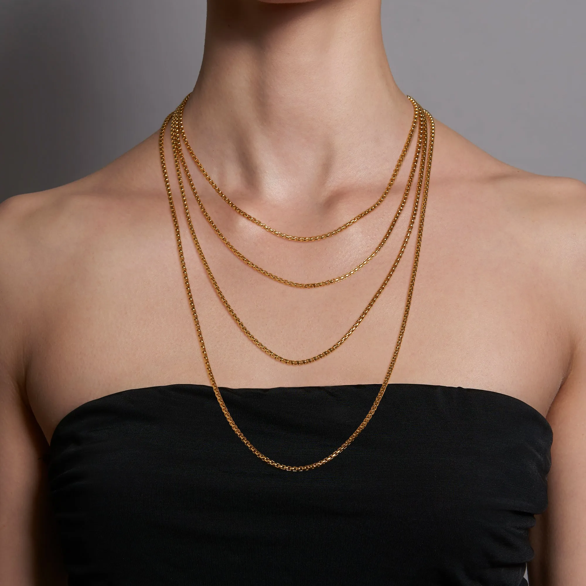 Heavy Rounded Box Chain