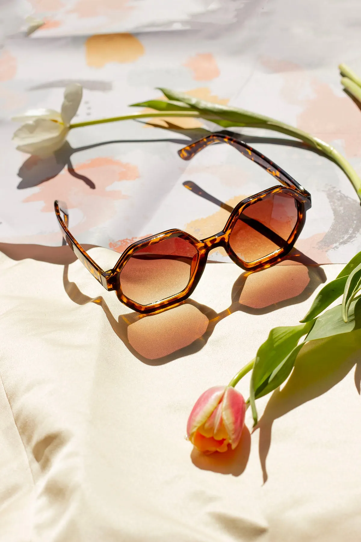 Heptagon Rounded Sunglasses