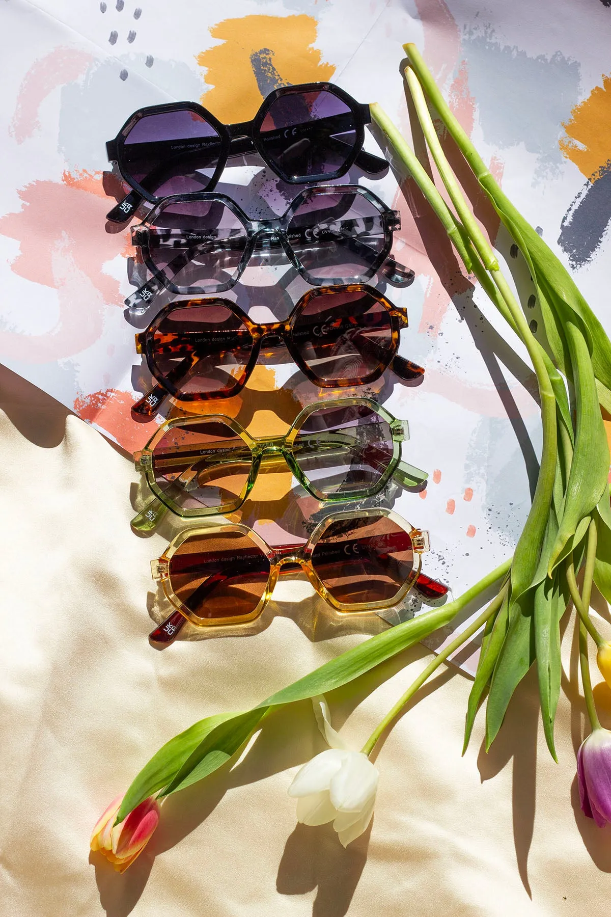 Heptagon Rounded Sunglasses