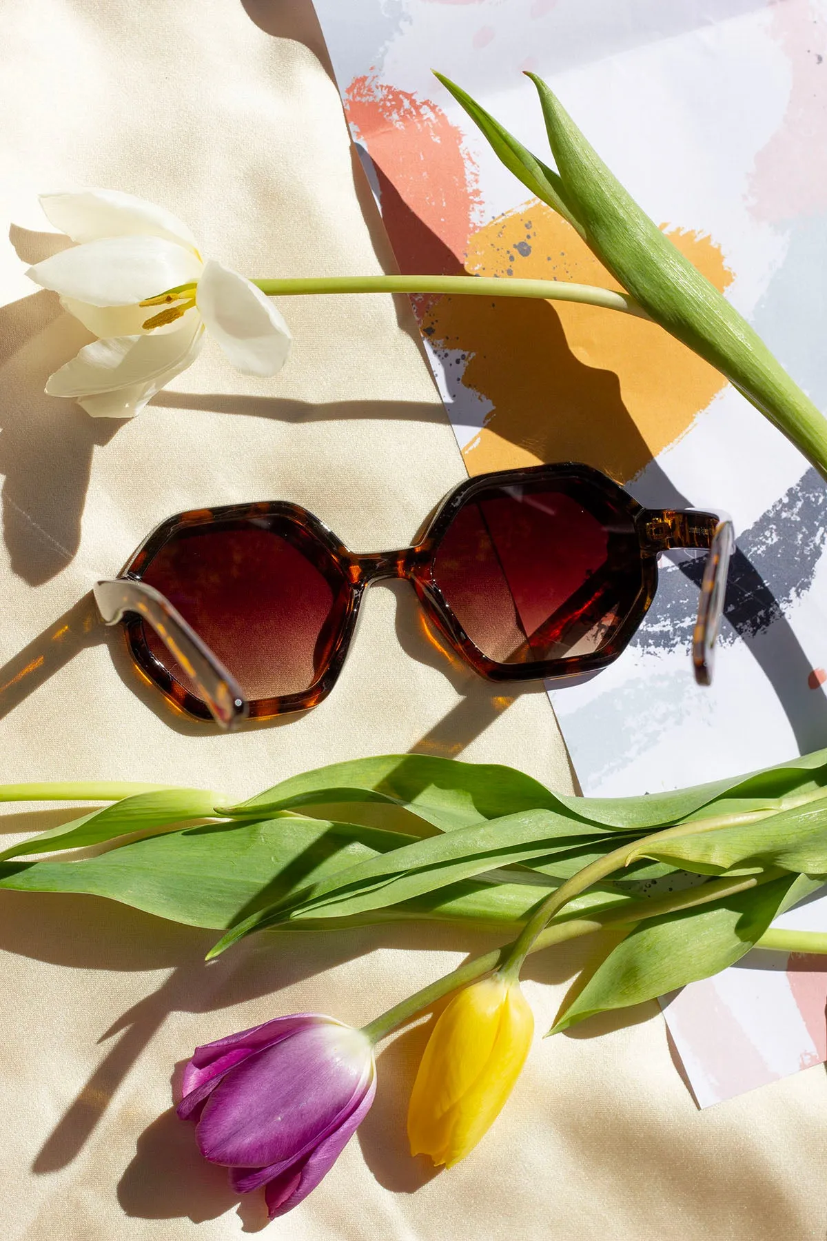 Heptagon Rounded Sunglasses