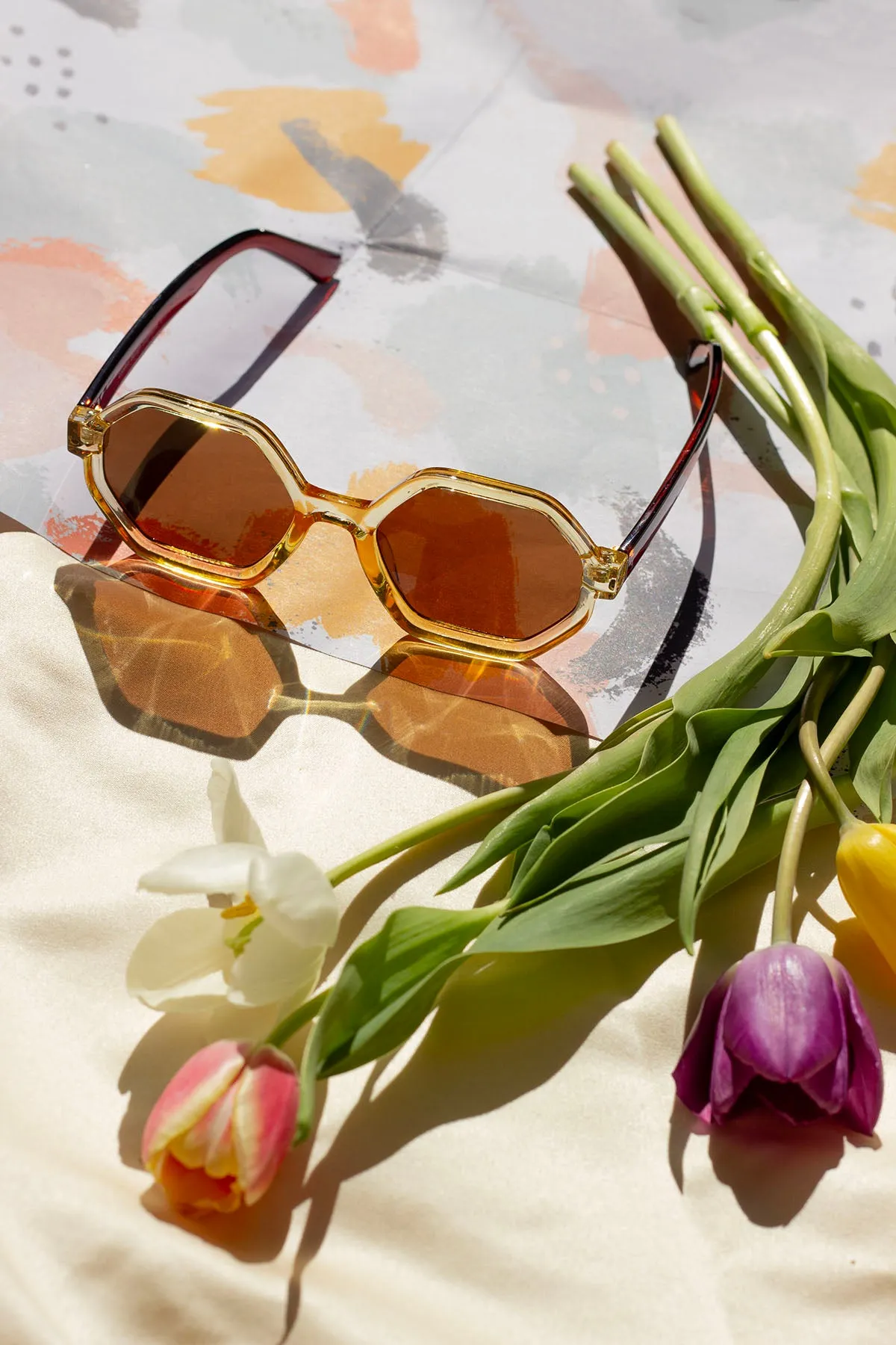 Heptagon Rounded Sunglasses