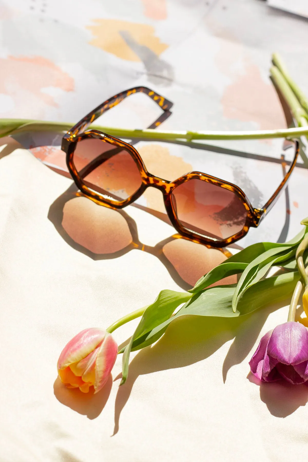 Heptagon Rounded Sunglasses