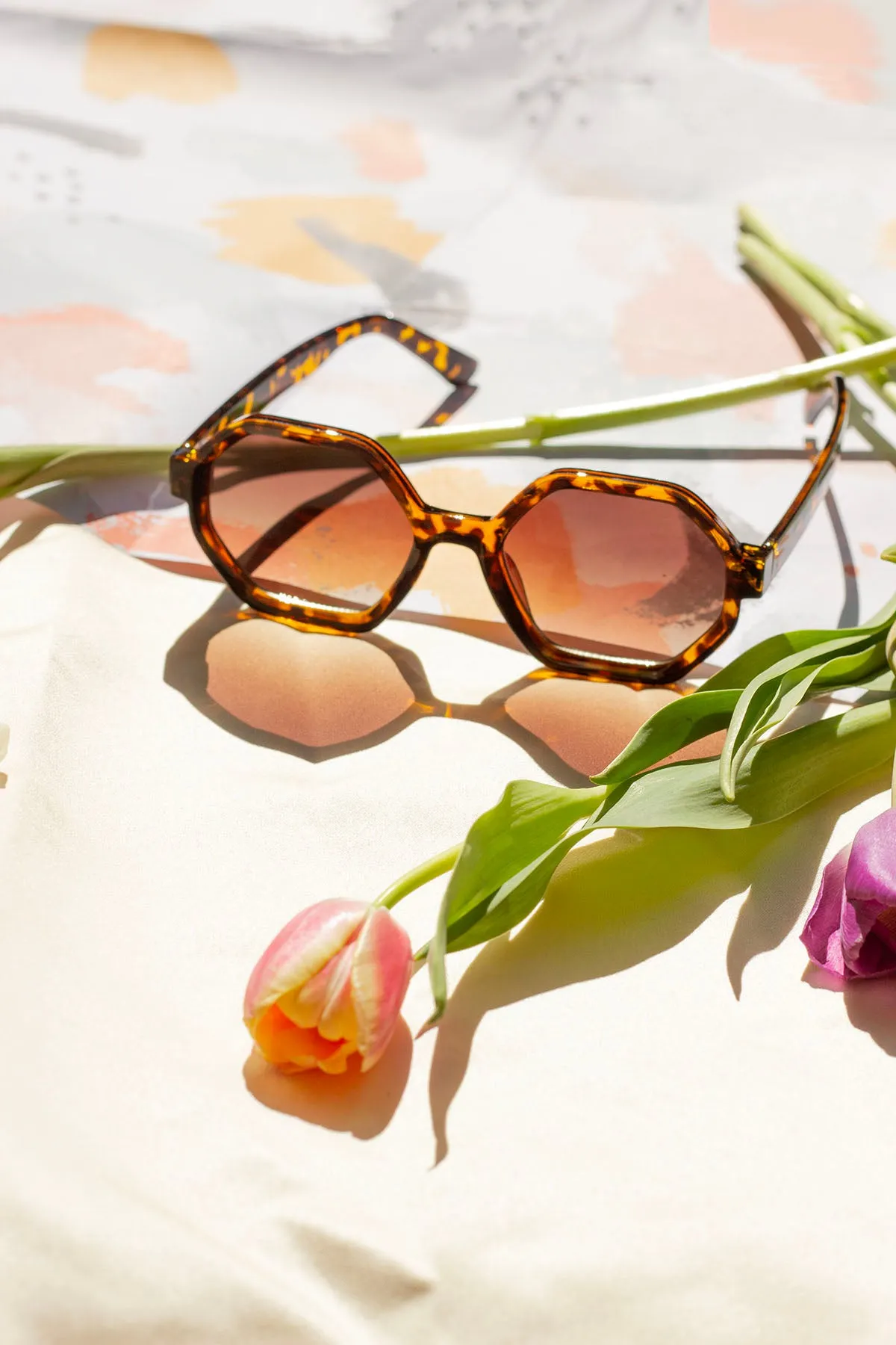Heptagon Rounded Sunglasses
