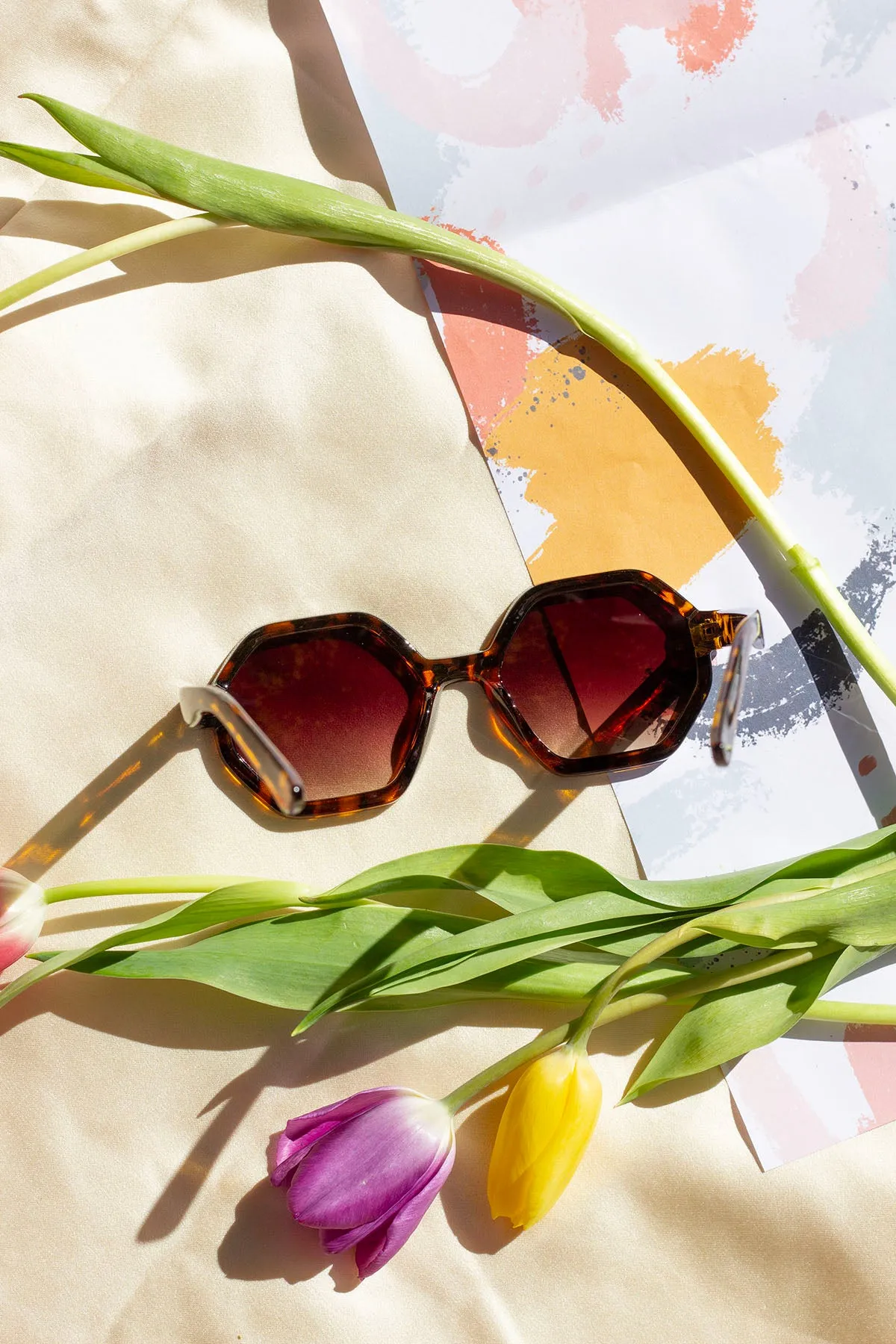 Heptagon Rounded Sunglasses