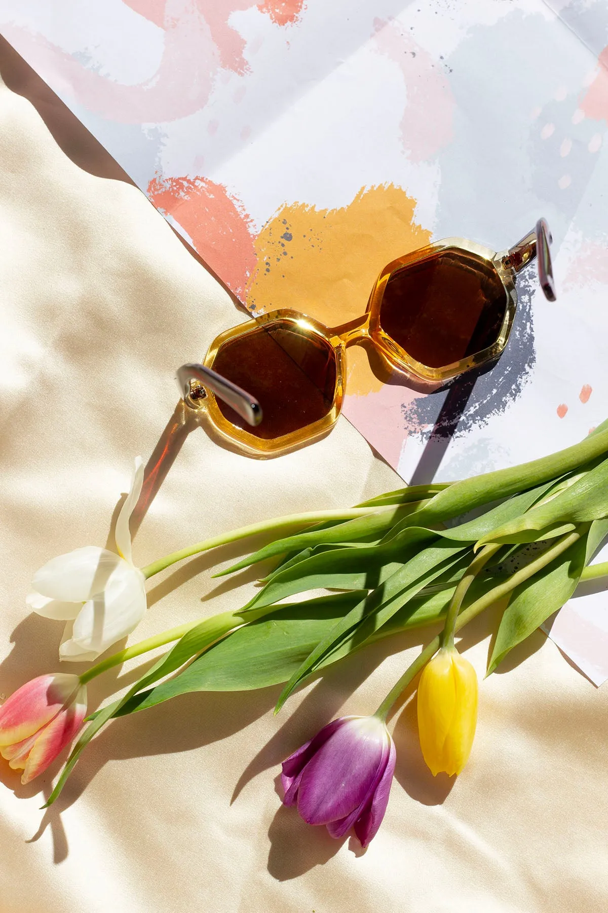 Heptagon Rounded Sunglasses