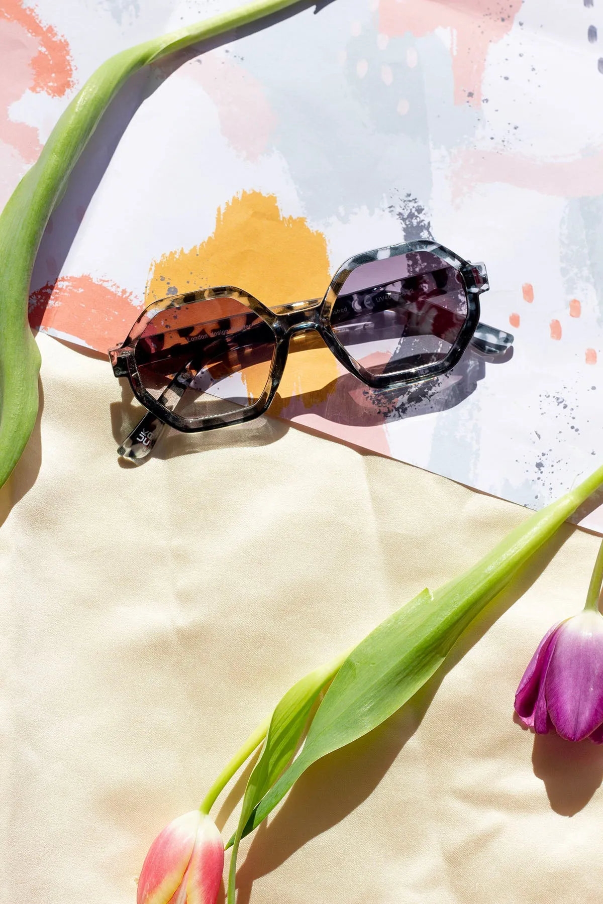 Heptagon Rounded Sunglasses