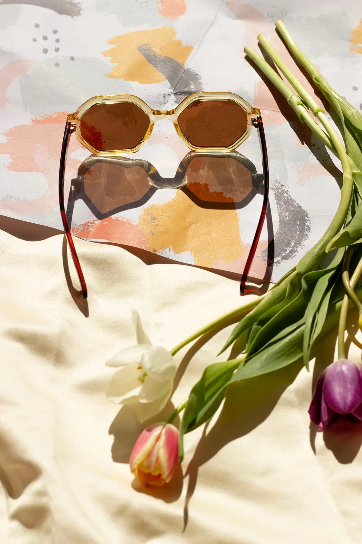 Heptagon Rounded Sunglasses