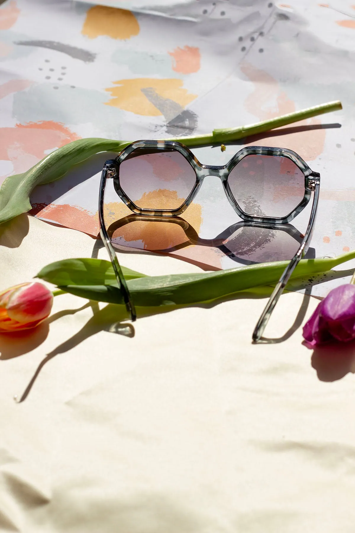 Heptagon Rounded Sunglasses