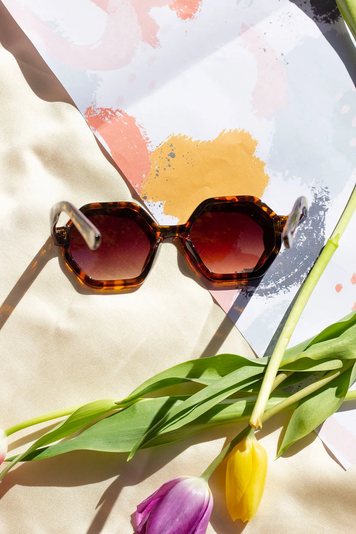 Heptagon Rounded Sunglasses
