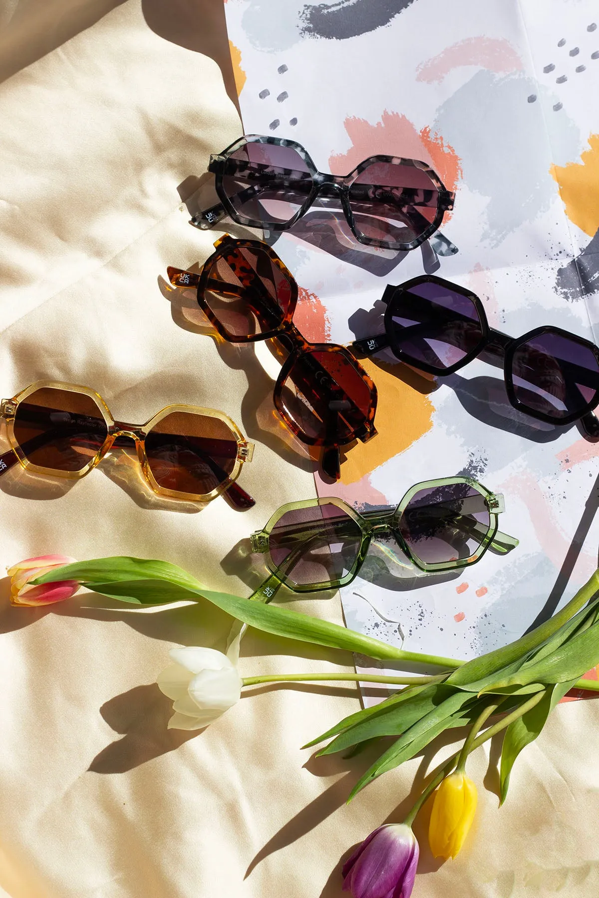 Heptagon Rounded Sunglasses