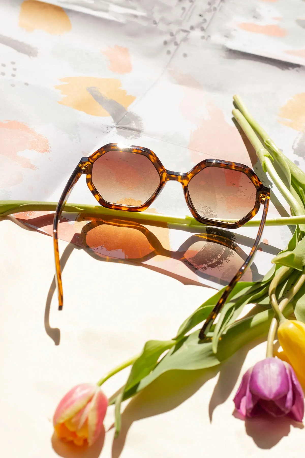 Heptagon Rounded Sunglasses
