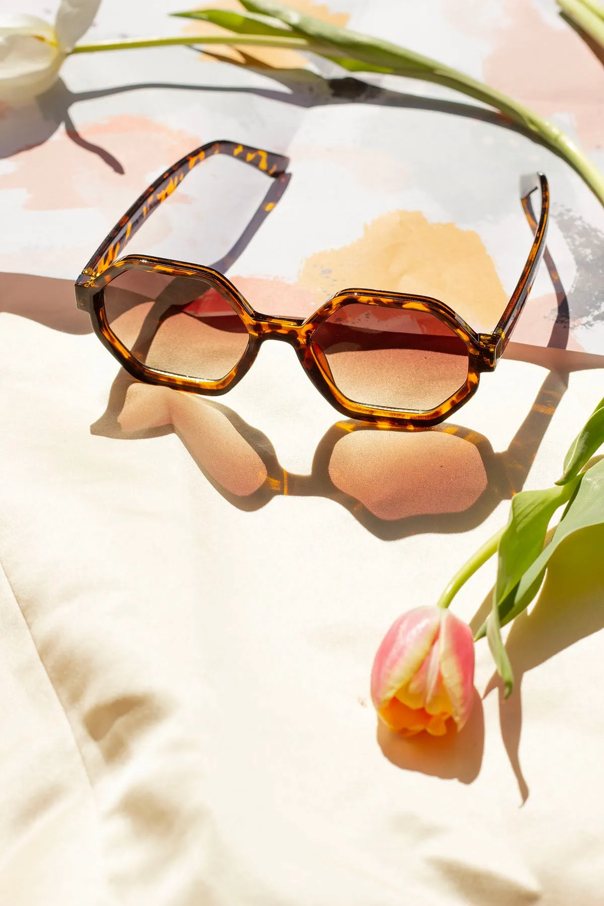 Heptagon Rounded Sunglasses