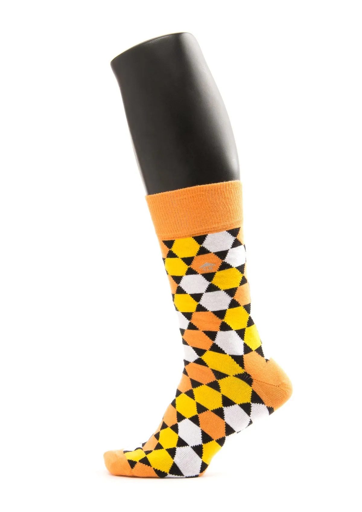 Hexagon Design Men Socks