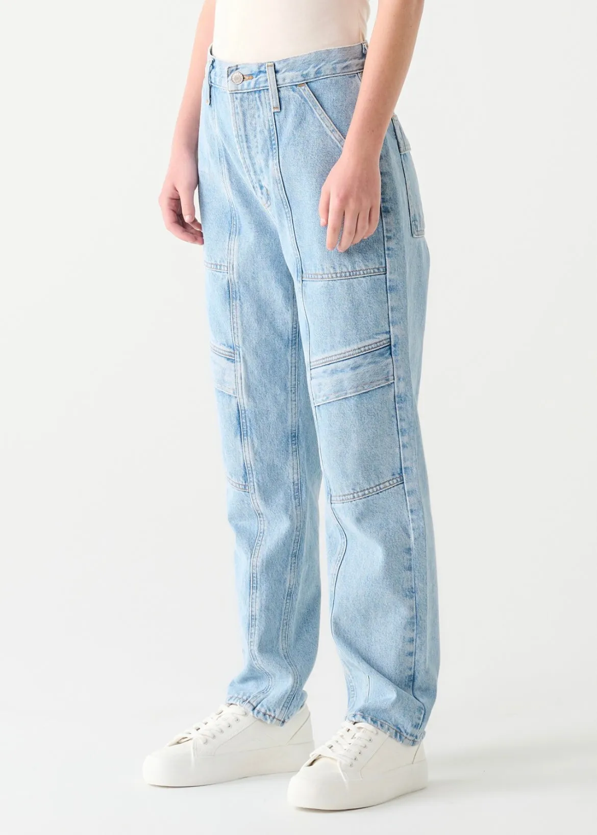 High Waist Utility Jean