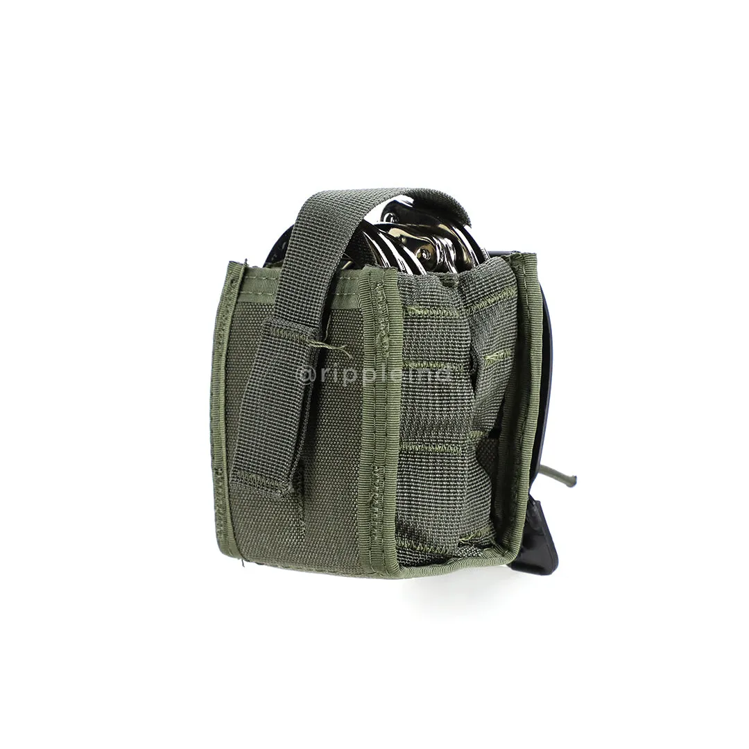 HSGI - Black - DUTY Handcuff Taco (Double)