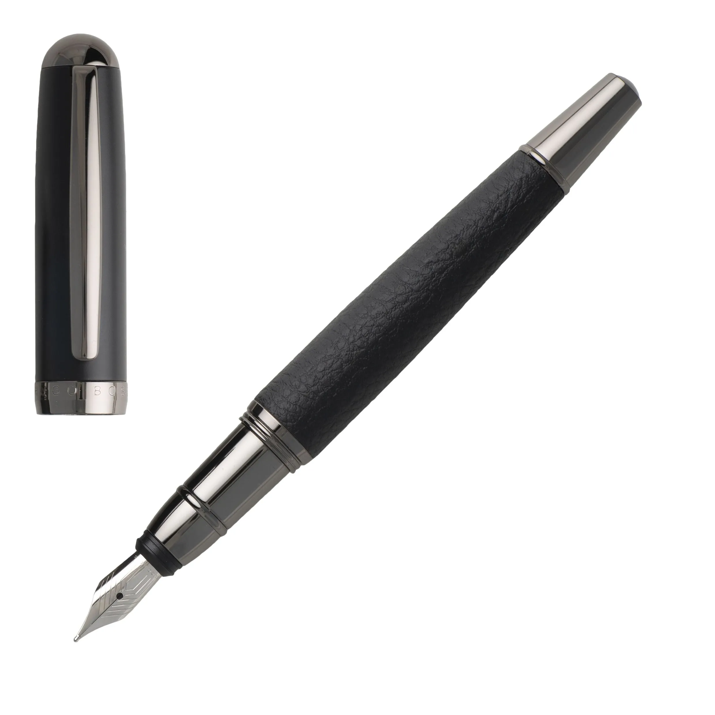 HUGO BOSS HSU9982A-Fountain pen Advance Grained