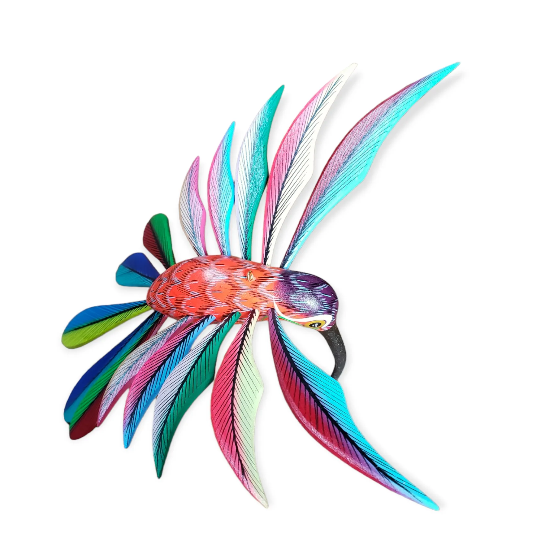 Hummingbird Alebrije Oaxacan Wood Carving