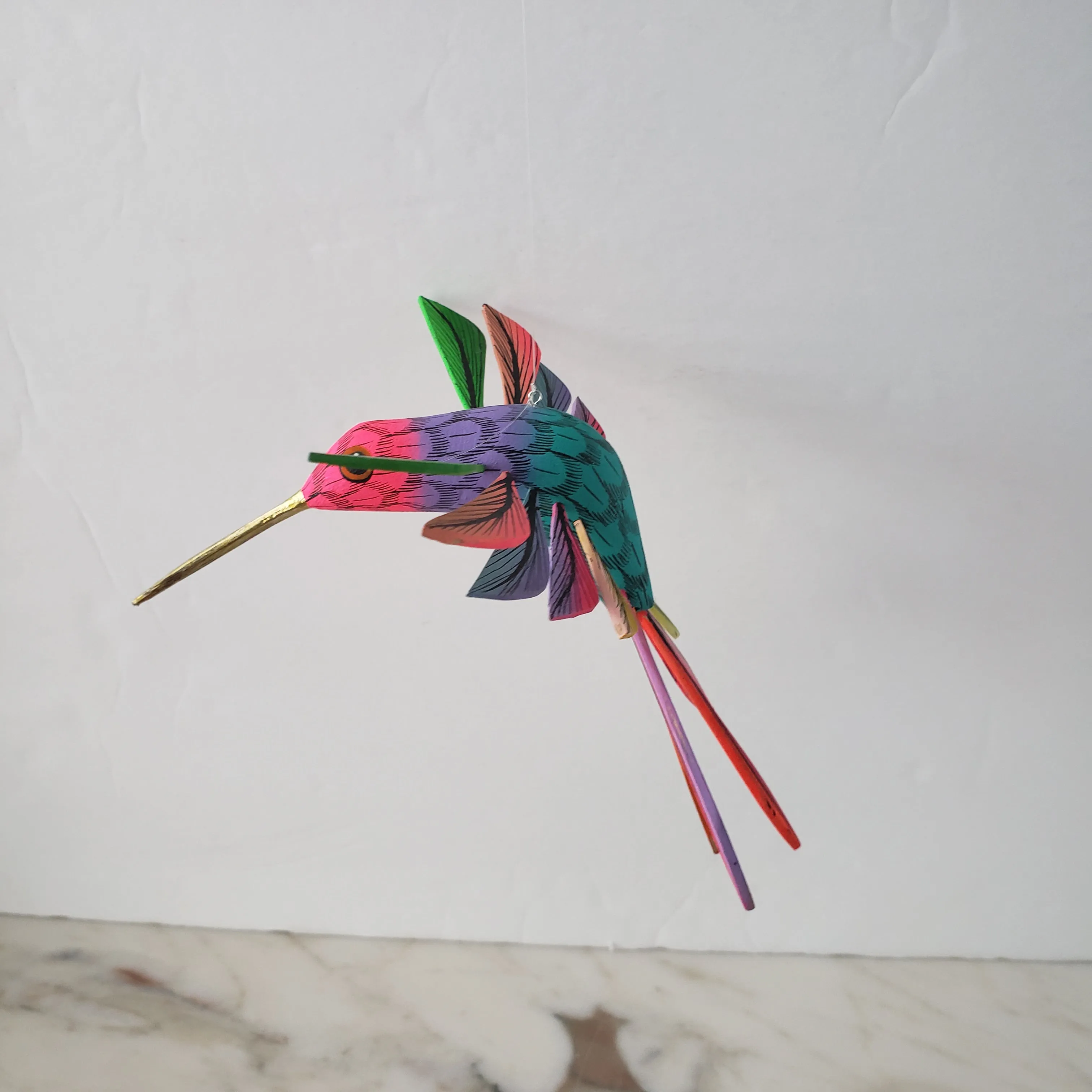 Hummingbird Alebrije Oaxacan Wood Carving