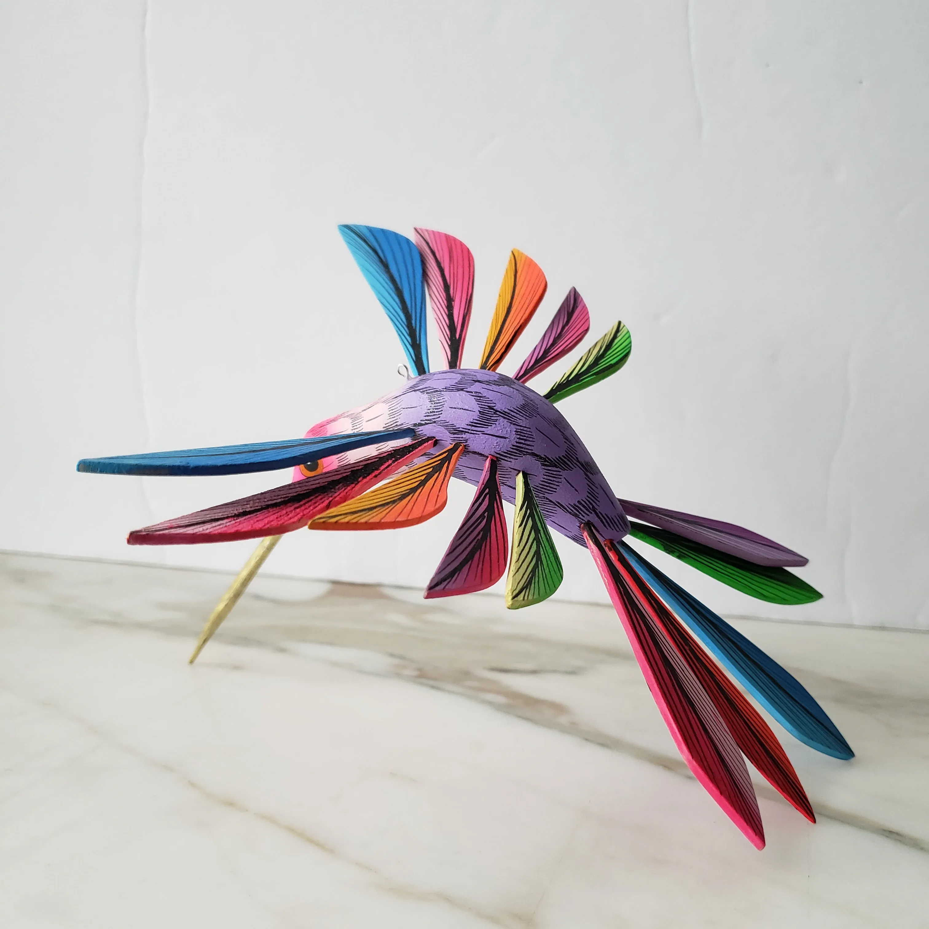 Hummingbird Alebrije Oaxacan Wood Carving
