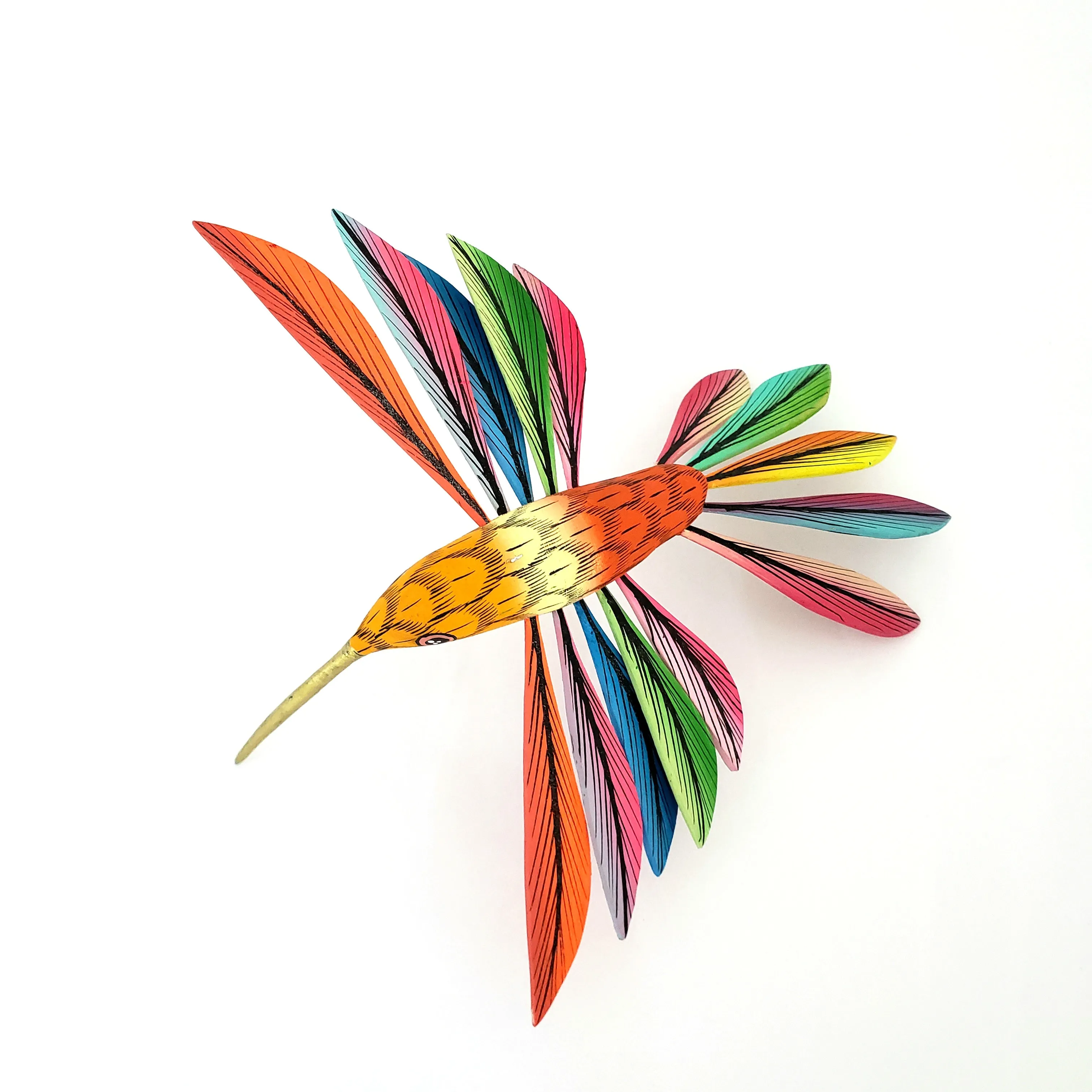 Hummingbird Alebrije Oaxacan Wood Carving