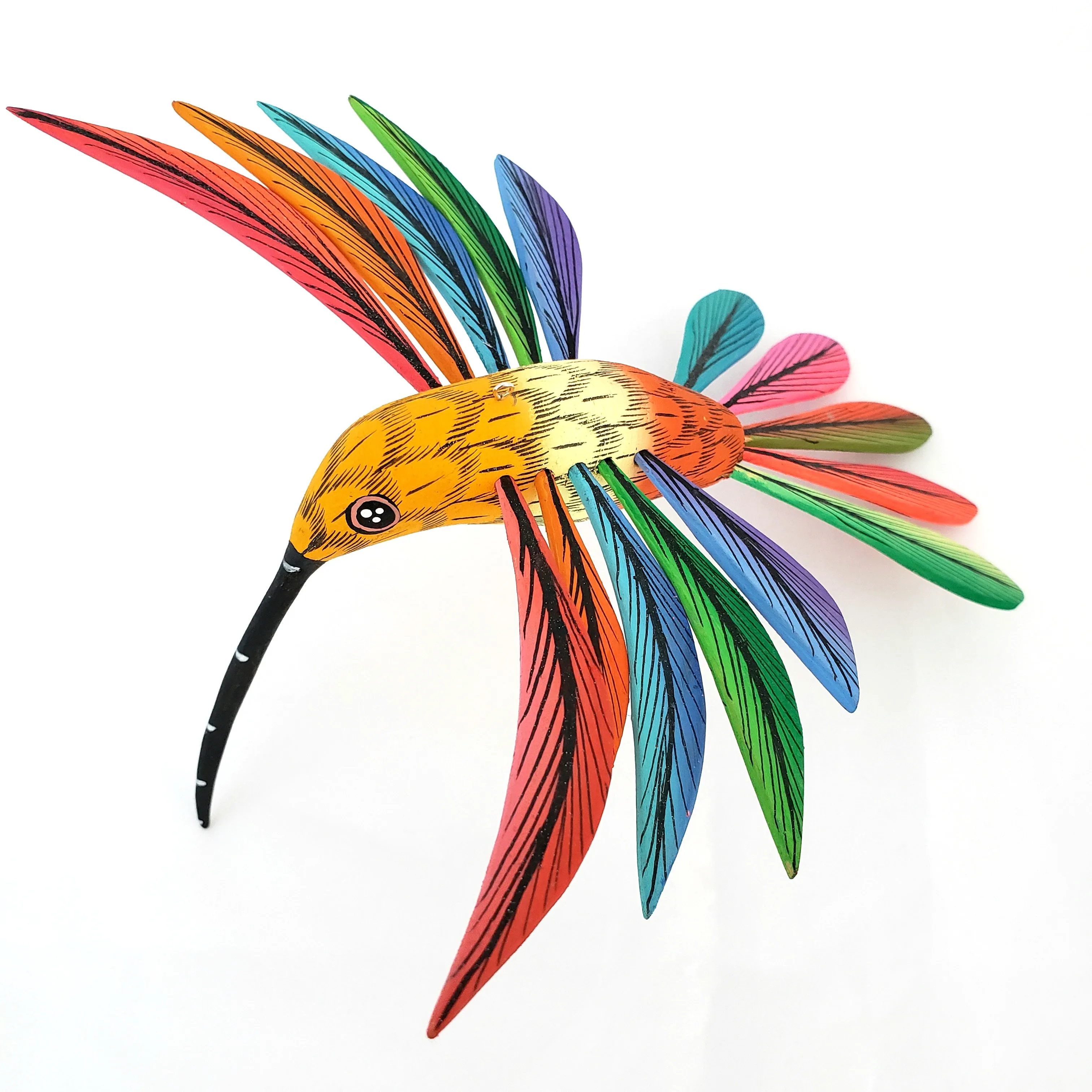 Hummingbird Alebrije Oaxacan Wood Carving