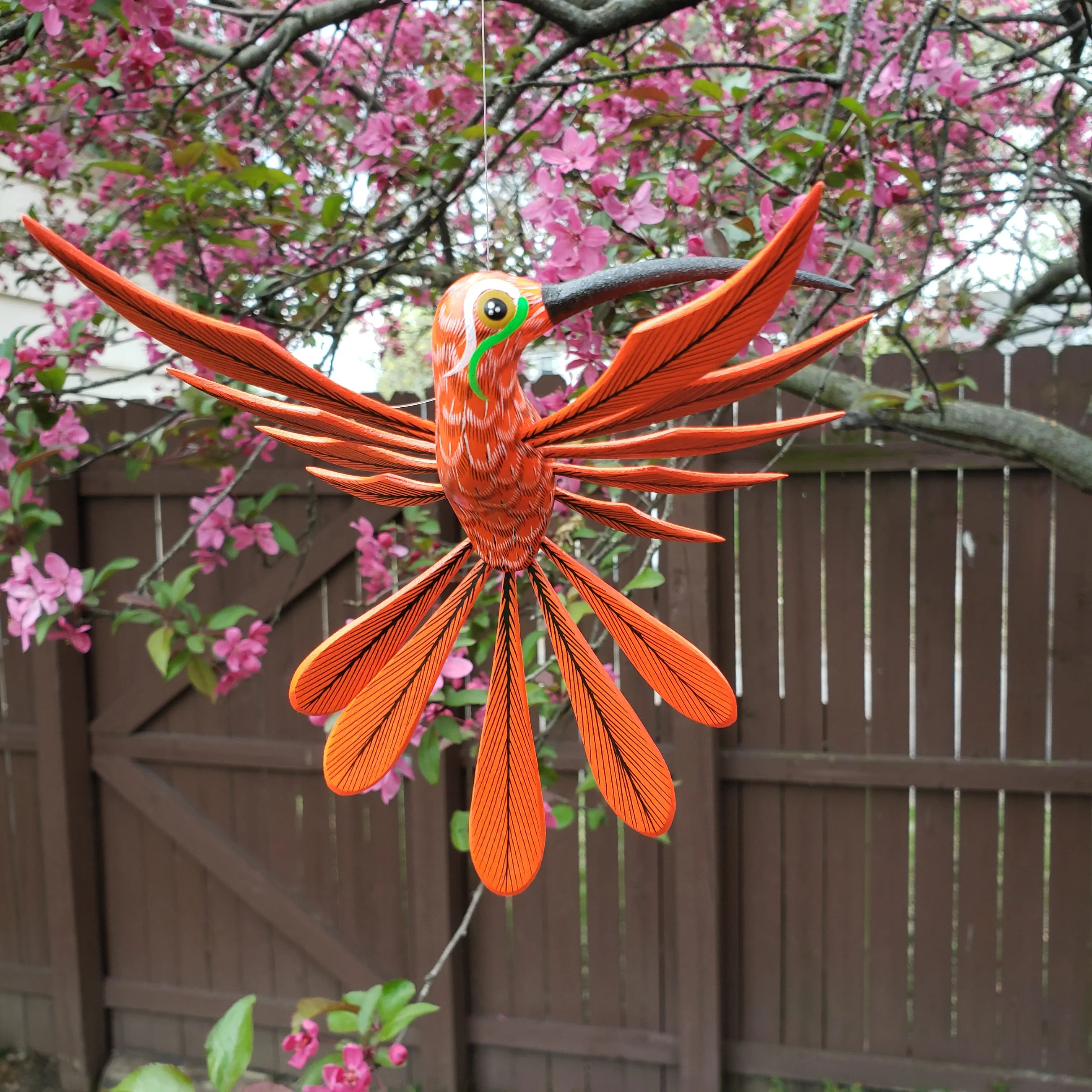 Hummingbird Alebrije Oaxacan Wood Carving