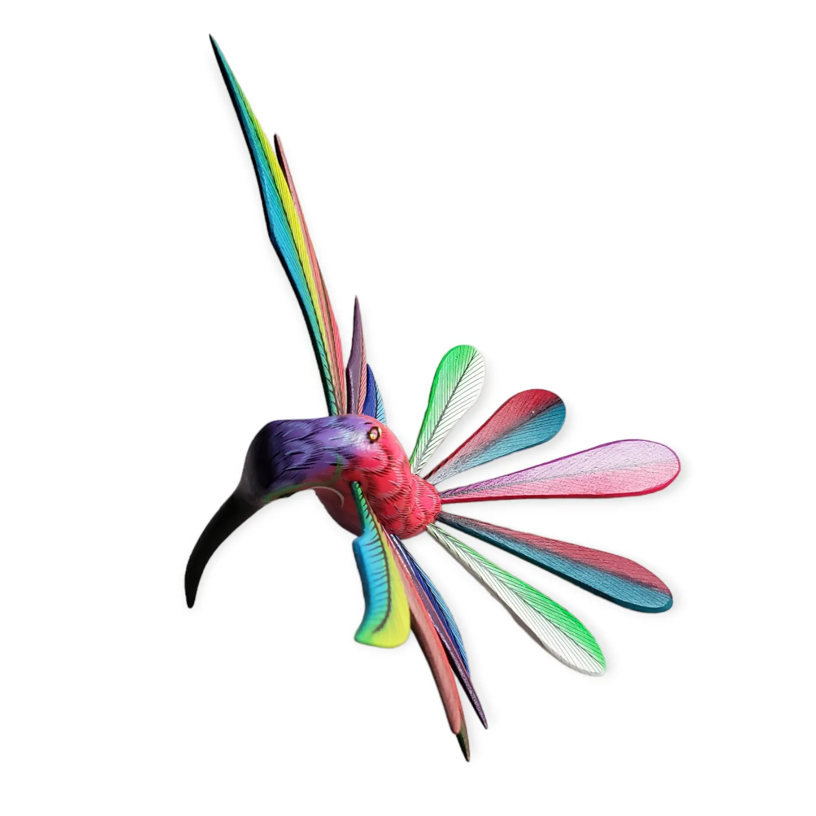 Hummingbird Alebrije Oaxacan Wood Carving