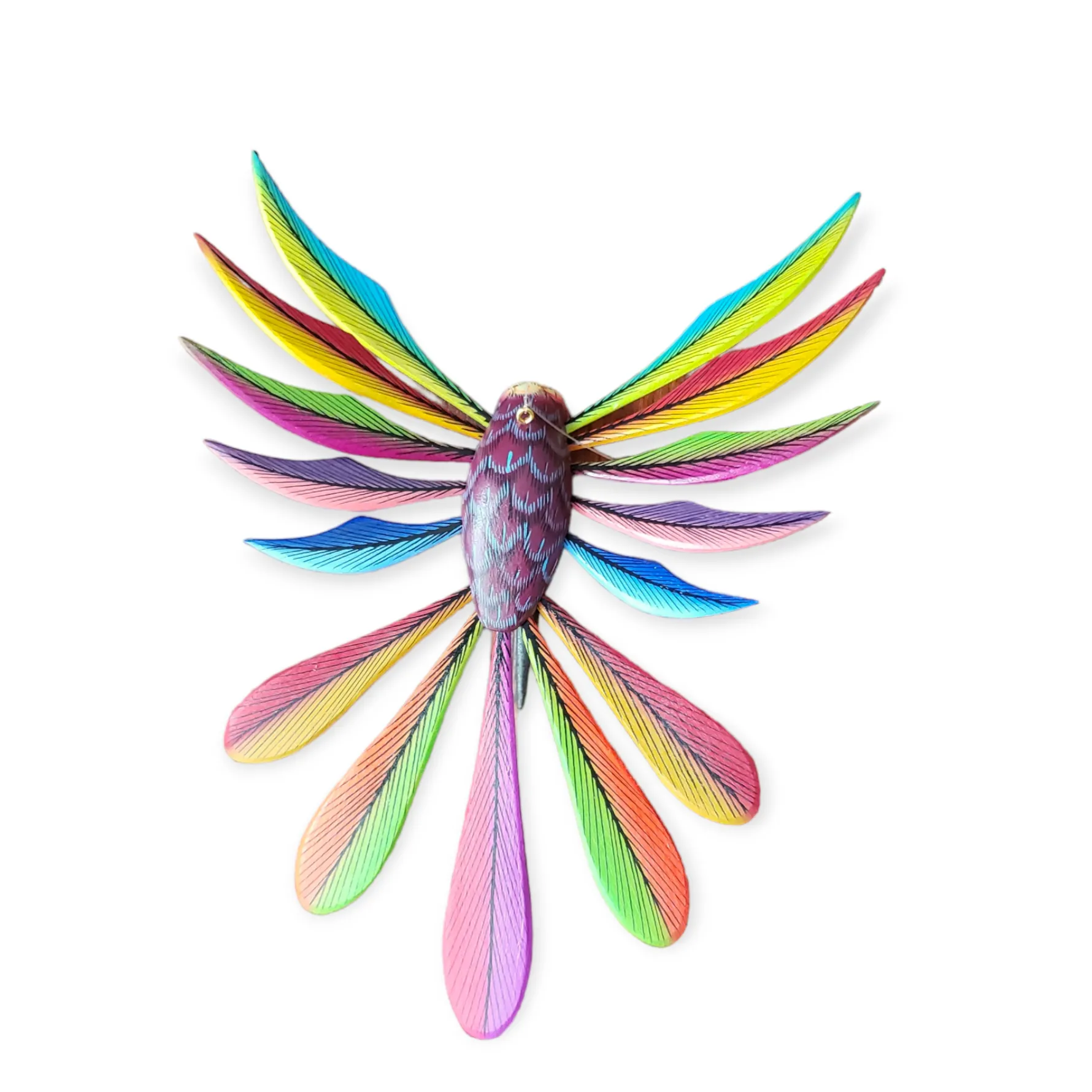 Hummingbird Alebrije Oaxacan Wood Carving