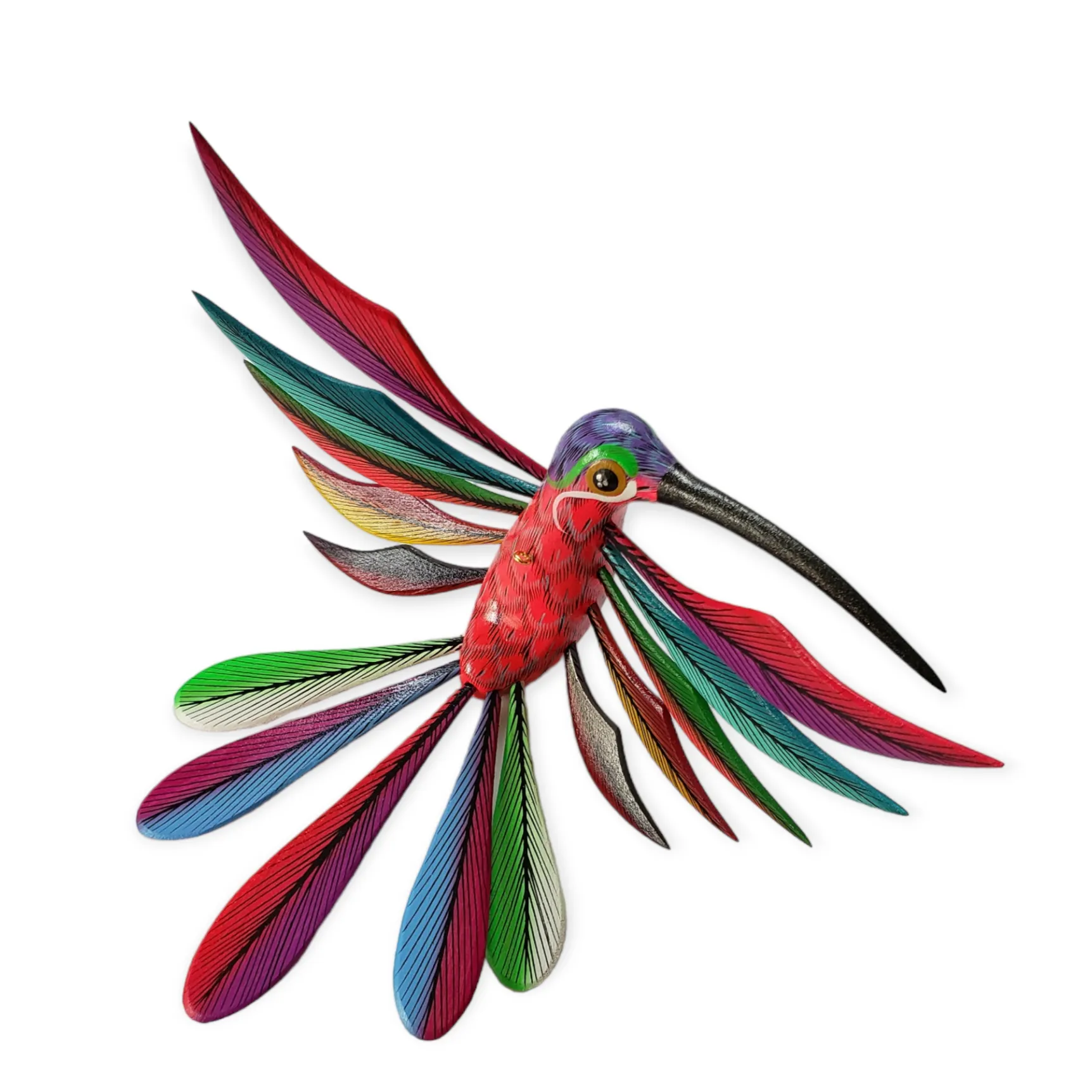 Hummingbird Alebrije Oaxacan Wood Carving