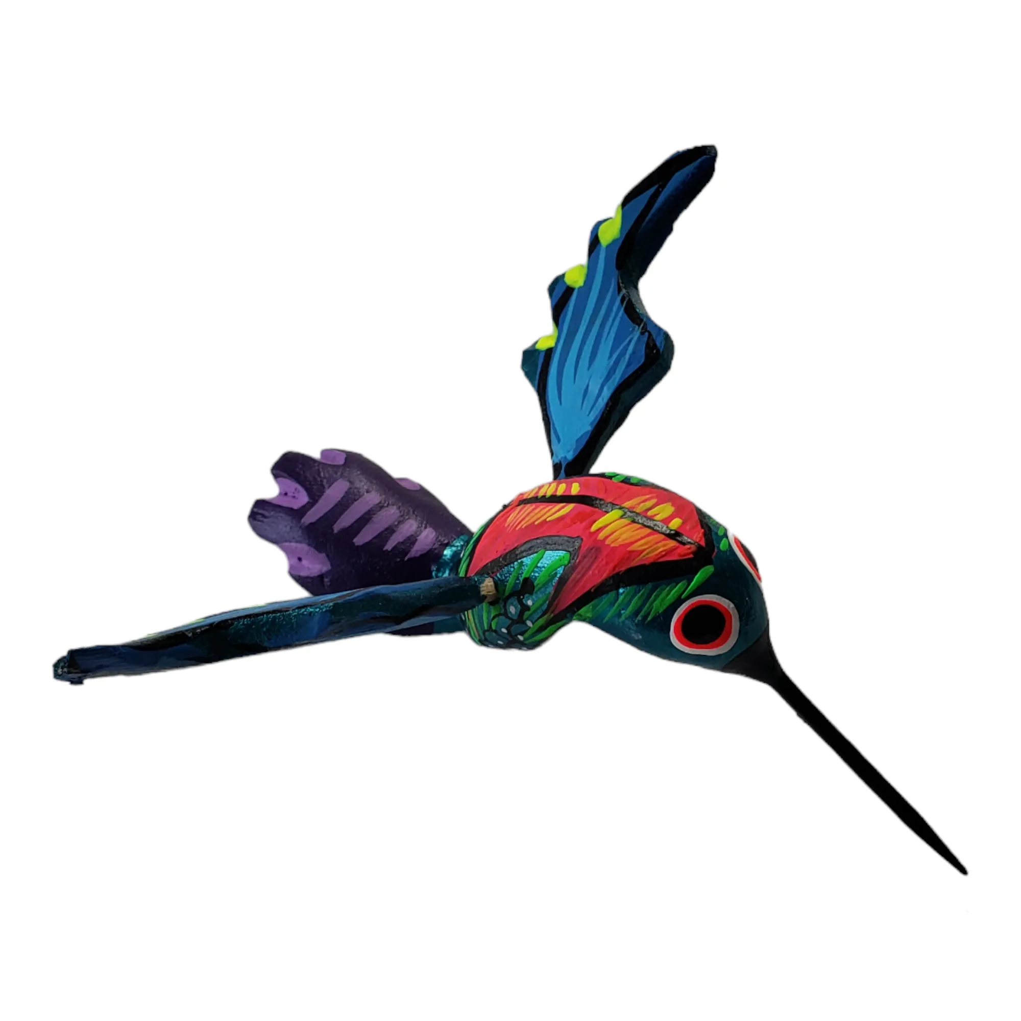 Hummingbird Mini Alebrije Oaxacan Wood Carving