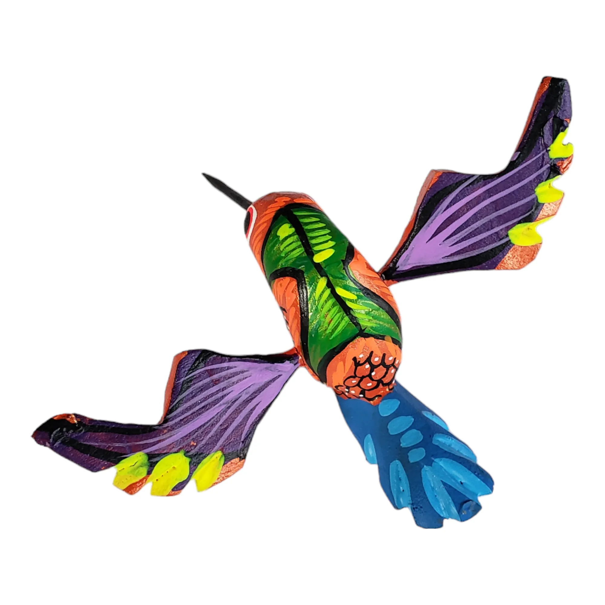 Hummingbird Mini Alebrije Oaxacan Wood Carving