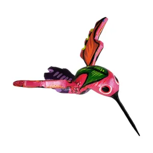 Hummingbird Mini Alebrije Oaxacan Wood Carving
