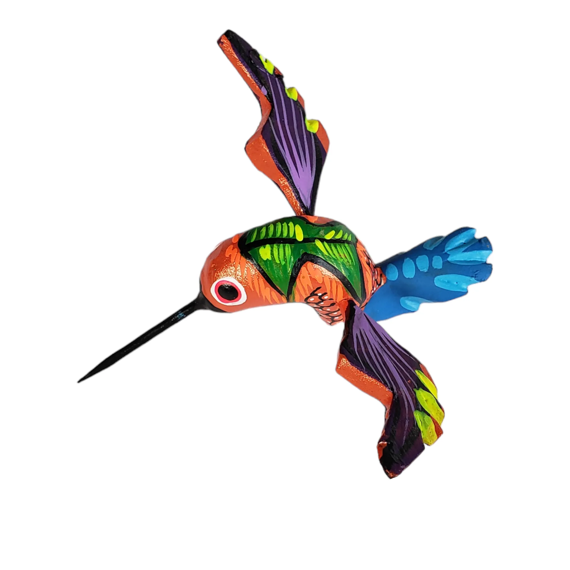 Hummingbird Mini Alebrije Oaxacan Wood Carving