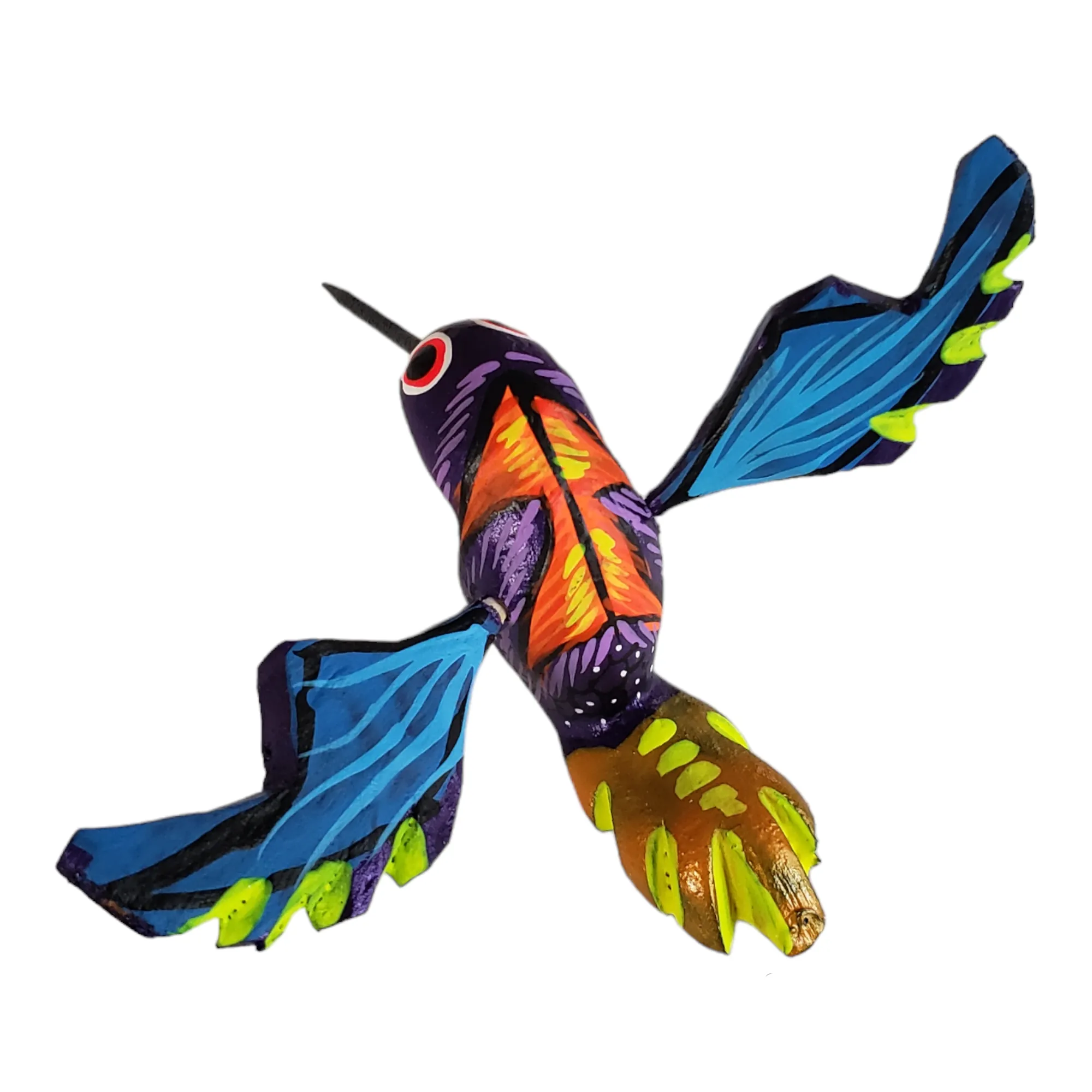 Hummingbird Mini Alebrije Oaxacan Wood Carving