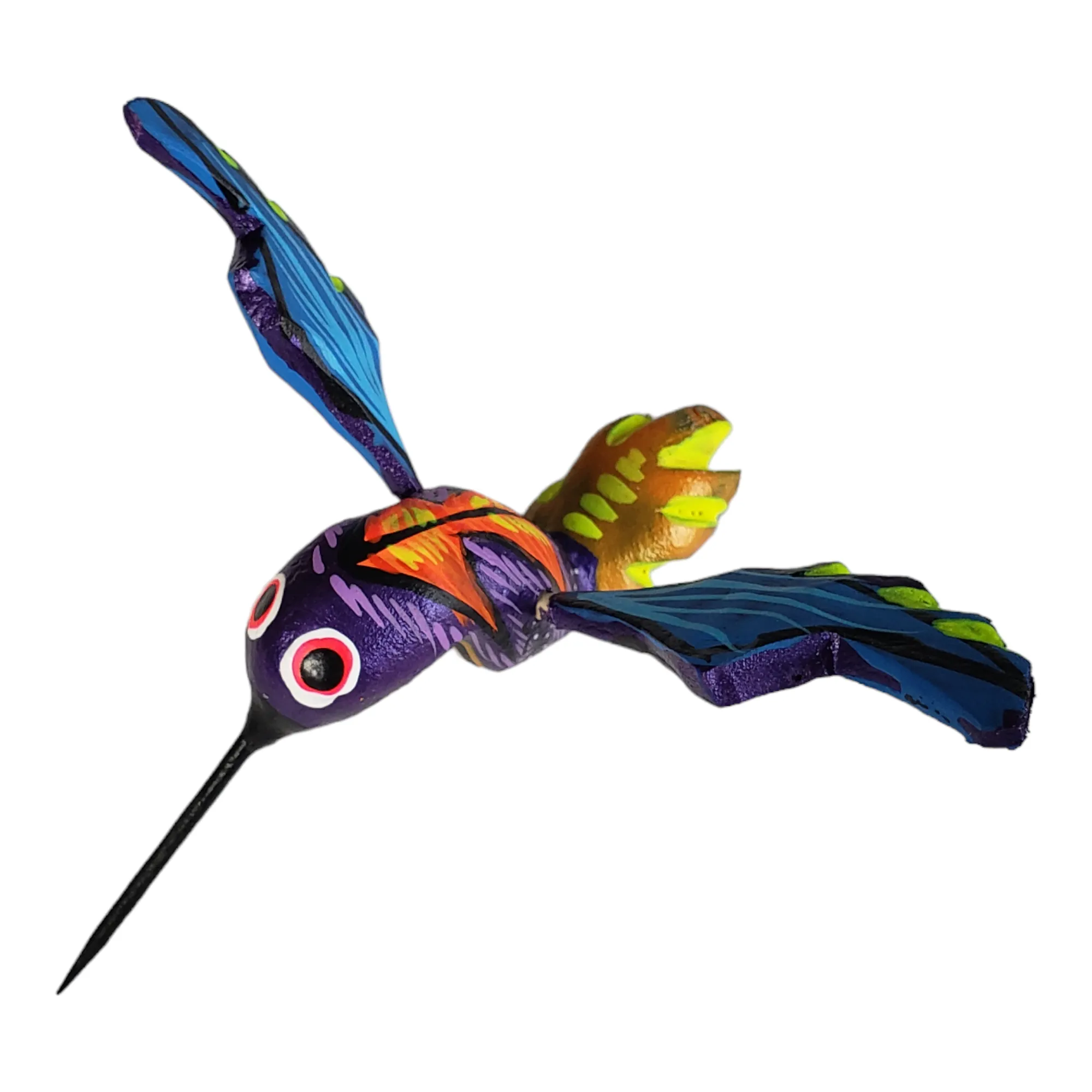 Hummingbird Mini Alebrije Oaxacan Wood Carving