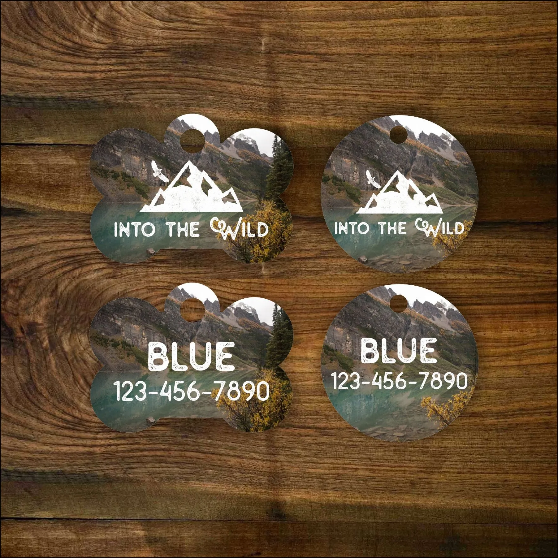 Into The Wild Pet ID Tag