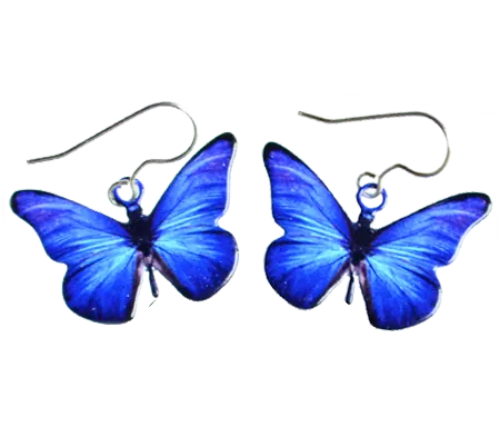 Iridescence Butterfly Earrings